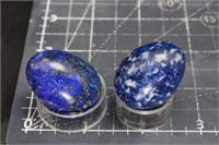 2 Lapis Lazuli Eggs, 1oz