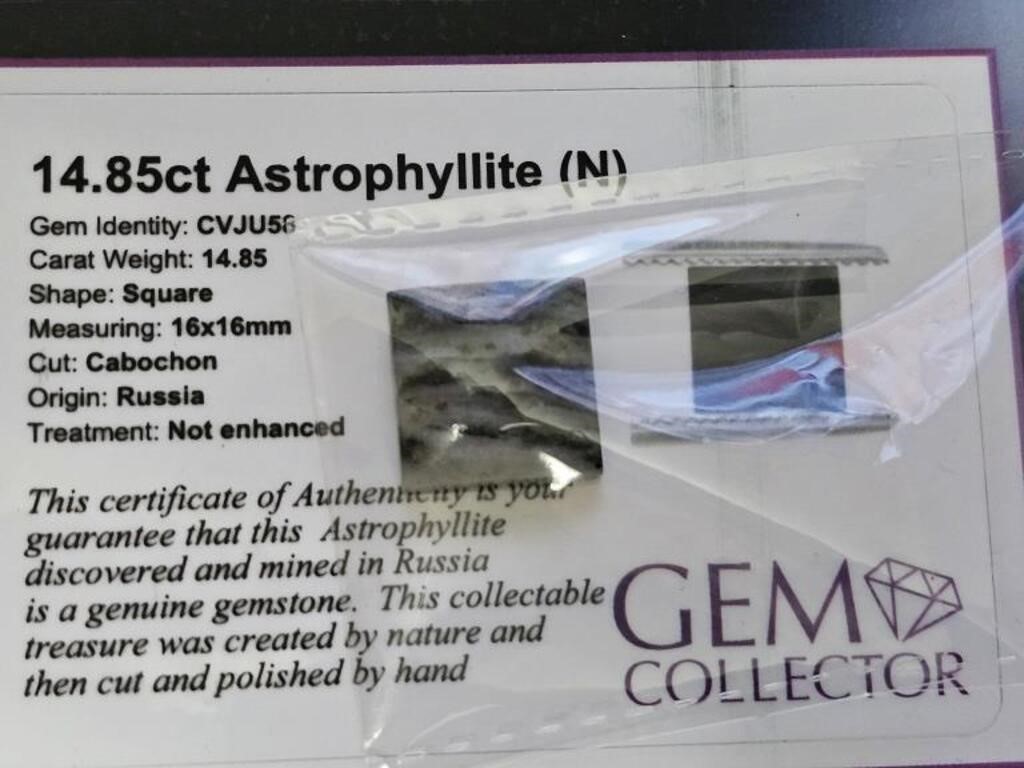 14.85ct Astrophyllite