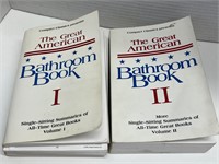The Great American Bathroom Books I & II 1996