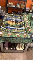 Small-ish horse quilt