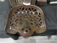 CAST IRON CORBIN IMPLEMENT SEAT