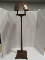 ANTIQUE COUNTRY STORE SHOE DISPLAY STAND