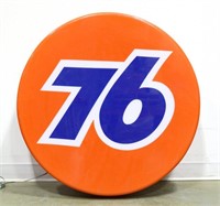 UNION 76 LIGHTED SIGN