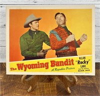 The Wyoming Bandit Movie Lobby Card Poster