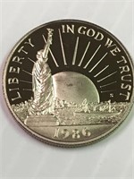 1986-S Statue of Liberty Half Dolar
