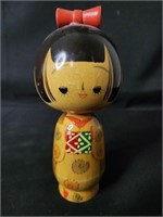 Vintage Japanese Folk Art Kokeshi Doll