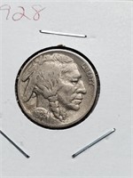 Higher Grade 1928 Buffalo Nickel