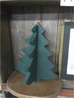 Hand Crafted Wood Christmas Tree