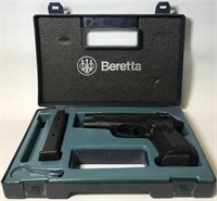 J - BERETTA 84F 9 CAL SHORT 380 AUTO W/ CASE