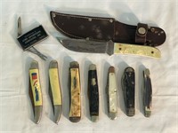 9 - antique pocket knives