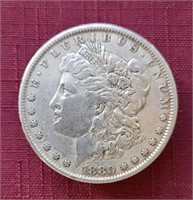 1880-P US Morgan Silver Dollar Coin