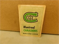 1969 Montreal Mini Card Album - Complete