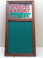 * Special Export Mirror Menu Board  16 x 31