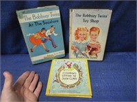 2 bobbsey twin books & children's book