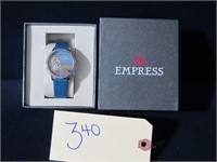 Empress Diana Women's Automatic Engraved Watch