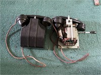 Pair of Old Telephones