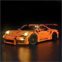 Briksmax Technic Porsche 911 GT3 RS Led Lighting
