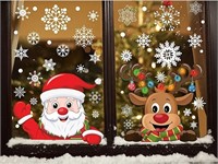 Christmas Decorations Snowflake Window Stickers