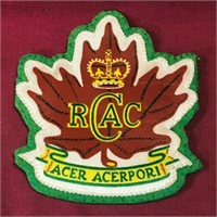 RCAC Military Patch (Vintage) (5" x 4 1/4")