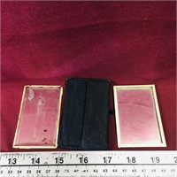 Small Pocket Mirrors & Case (Vintage)