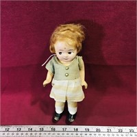 Antique Cast Doll (8 1/4" Tall)