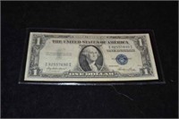 1935E $1 Silver Certificate, Crisp