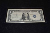 1957B $1 Silver Certificate, Crisp