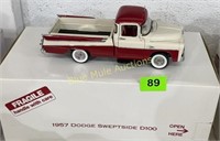 1957 Die Cast Dodge Sweptside D100 PU 1:24 scale