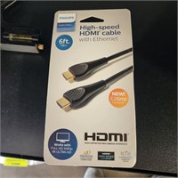 Philips 6ft 4K 2.0 HDMI Cable  EZ Grip  SWV3220B/2