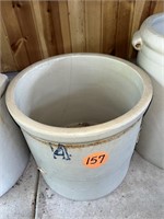 4 Gallon Crock w/Damage