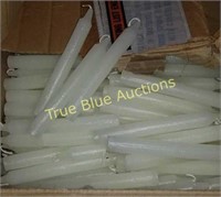 Case Of White Candles 6" Tapers