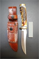 Uncle Henry Schrade 5" Knife #153UH Utility Sheath