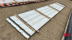 Bundle of unused Metal Cladding