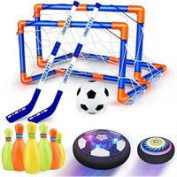 3in1  3-in-1 LED Soccer Hockey Bowling Set with 2