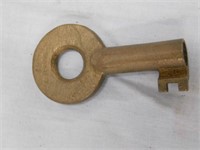 CP Railroad brass key