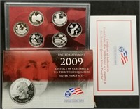 2009 US Mint Proof Silver Quarter Set MIB