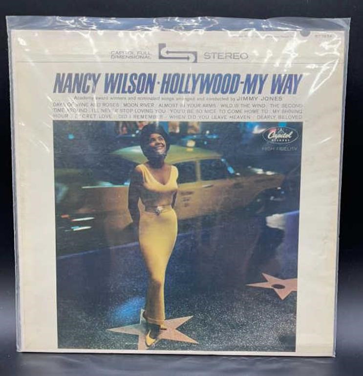 VTG Nancy Wilson Vinyl: Hollywood- My Way