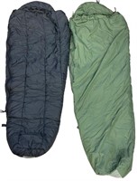 Military Black and Green Sleeping Bags