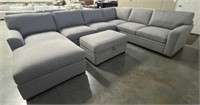 4 Pc Fabric Sectional Sofa