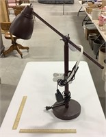 2 Desk lamps-approx 19 & 23 in tall