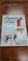 Lighthouses of the world paperback book, compiled