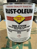 1 Gallon of Safety Yellow Rus oleum Paint