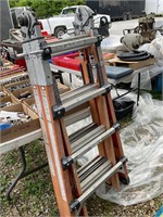 Grilla wait folding combination ladder