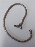 Silvertone Bracelet Part- 5.3g