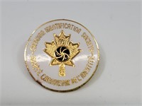 Canadian Identification Society Lapel Pin