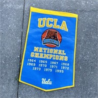 UCLA National Champions Banner 24W x 37L-Saturday