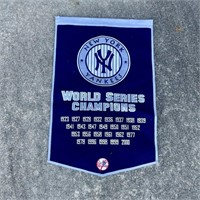 New York Yankees World Champions Banner-Saturday