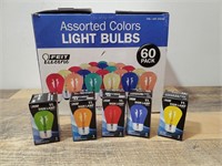 Assorted Colored Light Bulbs
