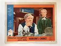 Hobson's Choice original 1954 vintage lobby card