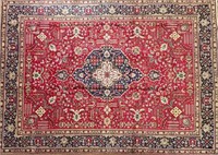 BEAUTIFUL HAND KNOTTED PERSIAN WOOL TABRIZ RUG